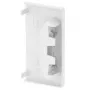 OBO BETTERMANN GK-E70130RW Galinis dangtelis 70x130mm PVC gryna balta RAL9010 6274570