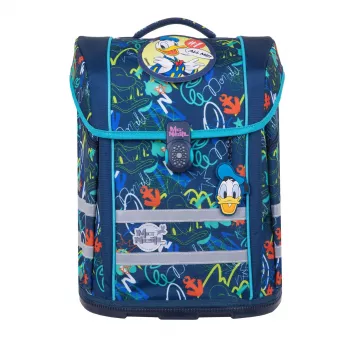 McNeill mokyklinė kuprinė PERFECTO 5 dalių Donald Duck