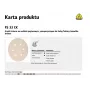 KRAUSE KLINGSPOR PS 33 CK 150 mm P60 GLS3 daugiaskyliai šlifavimo diskai, 100 vnt.