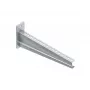 NIEDAX KTAS400 Sunkiasvoris sieninis konsolinis laikiklis 145x430mm karštai cinkuotas