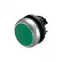 Eaton M22-D-G plokščias mygtuko pavaros elementas, žalias, momentinis, 22,5 mm, IP66/IP67/IP69K