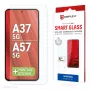 DISPLEX Smart Glass ekrano apsauga, skirta Samsung Galaxy A37 5G / A57 5G – 9H grūdintas stiklas, itin skaidrus, be burbuliukų
