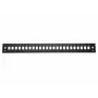EQUIP 19 inch Patch Panel 24x LC-Duplex SC-Simplex, plieninis, juodas - 1U stovo modulis