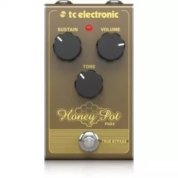TC Electronic Honey Pot Fuzz analoginis gitaros efektų pedalas su True Bypass