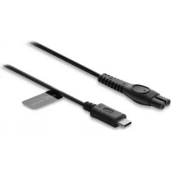 Delock USB Type-C įkrovimo laidas 5V, skirtas Philips elektriniams skustuvams QP2724, QP2834, MG9520 serijos - 1m atsarginis maitinimo laidas