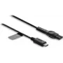 Delock USB Type-C įkrovimo laidas 5V, skirtas Philips elektriniams skustuvams QP2724, QP2834, MG9520 serijos - 1m atsarginis maitinimo laidas
