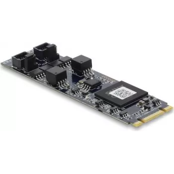 DELOCK CAN 2.0 / CAN FD sąsajos kortelė PCIe M.2 Key B+M į 2 x D-Sub 9 kaiščių, iki 8 Mbps su galvanine izoliacija ir apsauga nuo viršįtampių