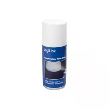 LogiLink RP0011 Dūmų detektoriaus testavimo purškiklis, 150 ml, nedegus, be CFC, be likučių, skirtas optimiams ir jonizaciniams detektoriams