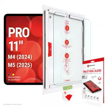 DISPLEX Tablet Real Glass iPad Pro 11 (2024/2025) ekrano apsauginis stiklas, gam. E.V.I.