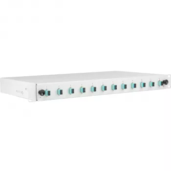 EFB Elektronik Splice Box LC 50/125µ OM3 ištraukiamas 24 Pigtails 12 Couplings