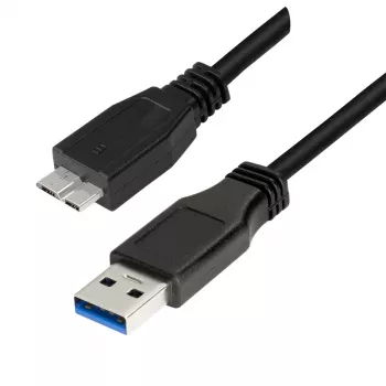LogiLink USB 2.0 Micro-B laidas, 2 m, juodas