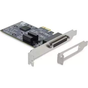 DELOCK CAN 2.0 / CAN FD PCIe sąsajos plokštė, 2 x D-Sub 9 kaiščių, iki 8 Mbps, su izoliacija ir apsauga nuo viršįtampių