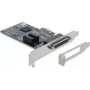 DELOCK CAN 2.0 / CAN FD PCIe sąsajos plokštė, 2 x D-Sub 9 kaiščių, iki 8 Mbps, su izoliacija ir apsauga nuo viršįtampių