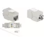 LogiLink NK4067 Cat.8.1 Keystone lizdas, STP, be įrankių, RJ45 moteriškas, 40G, 2000 MHz, I klasė, cinko liejinys, 1 vnt.