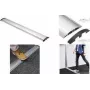 LogiLink grindinis kabelių dangtis, aliuminis ir ABS, 754 x 139 x 22 mm, pjaustomas pagal ilgį, sidabrinis