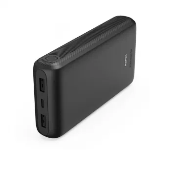 Hama Power Pack New Performance 20 20000 mAh, 2 USB-C, USB-A, antracito