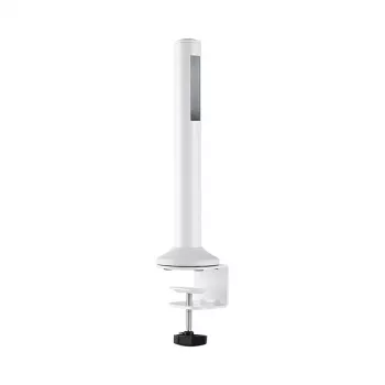 LogiLink Slatwall stalinis tvirtinimo stulpas, 2 vnt. rinkinys – 450 mm aukštis, 35 mm skersmuo, juodas, be įrankių tvirtinimas