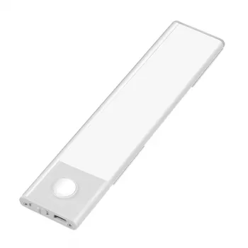 LogiLink LED šviestuvas po spintele, itin plonas, PIR jutiklis, 200mm, 80lm