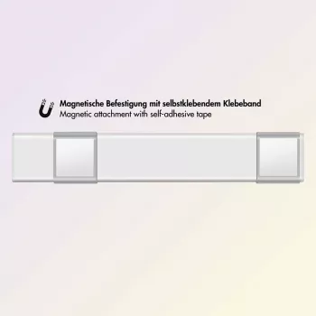 LogiLink LED šviestuvas po spintele, itin plonas, PIR jutiklis, 200mm, 80lm