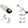 LogiLink MP0085 lauko montavimo Cat.8.1 RJ45 kištukas, ekranuotas, ypač trumpas