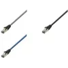 LogiLink Cat 8.1 S/FTP Patch Cable, RJ-45 vyriškas į RJ-45 vyrišką, 3 m, 40 Gbps, 2000 MHz, be halogenų, šviesiai pilka RAL 7035