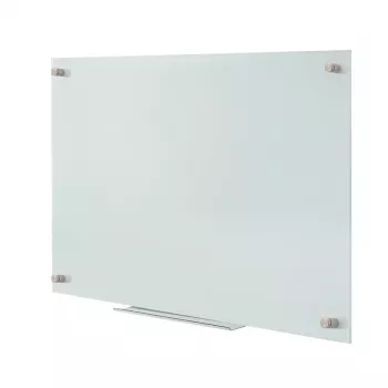 LogiLink Artverum stiklinė sauso trynimo lenta, montuojama ant sienos, magnetinė, 60x45cm, be rėmelio, grūdintas saugus stiklas, super balta, TÜV/GS sertifikuota