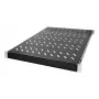 LogiLink 19 inch reguliuojama lentyna stelažams, 1U, 600 mm gylio, juoda (SF0600B)