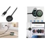 LogiLink PA0381 belaidžio indukcinio įkrovimo laidas, skirtas Samsung Galaxy Watch, juodas, 1 m