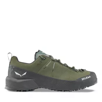 Salewa Wildfire Leather 2 GTX vyriški žygiavimo ir laipiojimo batai Faded Green/Black EU 41