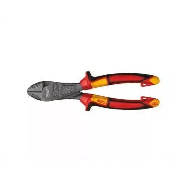 Milwaukee VDE šoniniai pjaustytuvai 180 mm įstrižinės pjovimo replės 1000 V izoliuotos