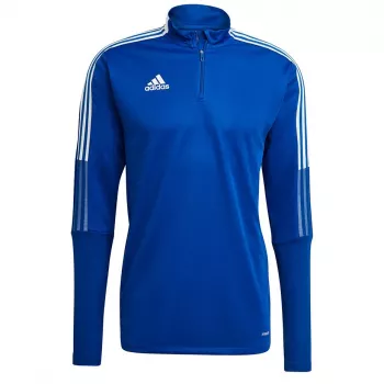 adidas Tiro 21 treniruočių viršus vyrams, komandinė tamsiai mėlyna/balta, S dydis