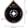 Bosch Expert Carbide-RIFF Starlock segmentinis pjūklo diskas 85 mm RT3 stambus glaistymo šalinimui