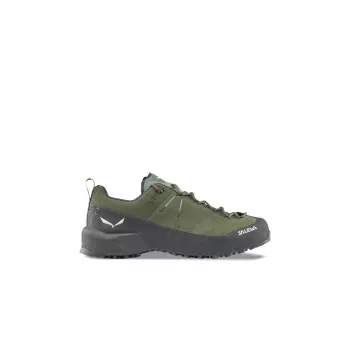 Salewa Wildfire Leather 2 GTX vyriški artėjimo batai Faded Green/Black EU 40.5
