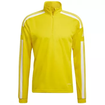 adidas Squadra 21 treniruočių viršutinė dalis geltona GP6474 S vyriškas megztinis