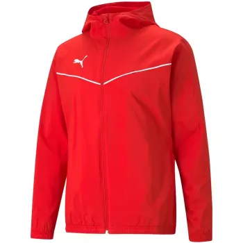 PUMA teamRISE visų orų striukė raudona 657396 01