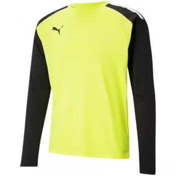 Puma teamPACER GK LS vyriški vartininko megztiniai geltona-juoda XL