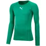 Puma Liga Baselayer Tee LS vyriški marškinėliai ilgomis rankovėmis, miško žalia, M dydis