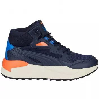 Puma X-Ray Speed Mid WTR vaikiški bateliai tamsiai mėlyni 387385 02