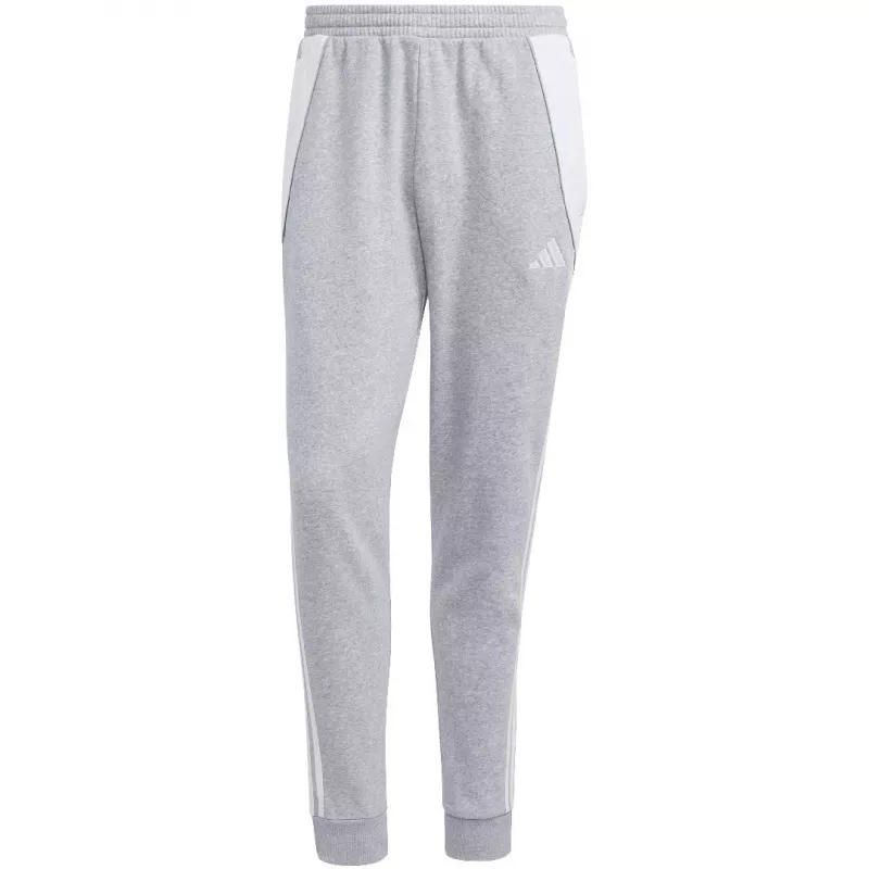 adidas vyriškos Tiro 24 sportinės kelnės, vidutinio pilkumo melanžas, L