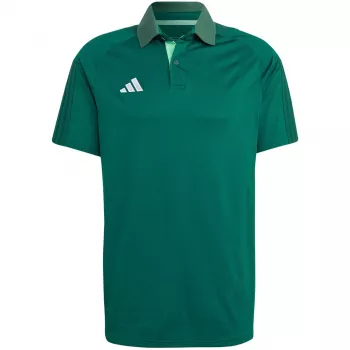 adidas Tiro 23 Competition vyriški polo marškinėliai Team Green HU1345 S