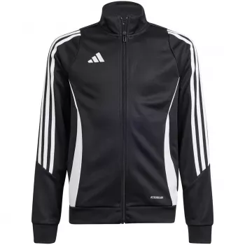 adidas Tiro 24 treniruočių megztinis vaikams - juodos spalvos (164 cm dydis)