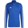 adidas Tiro 23 League treniruočių viršus su užtrauktuku Team Navy Blue/White vyriškas dydis M HS3505