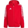 adidas Tiro 23 League vėjastriprio striukė raudona IA1624 152cm