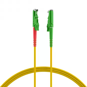 EFB Elektronik dvipusis džemperis E2000/APC-E2000/APC 9/125µm OS2 LSZH geltonas 3,0 mm 40 m