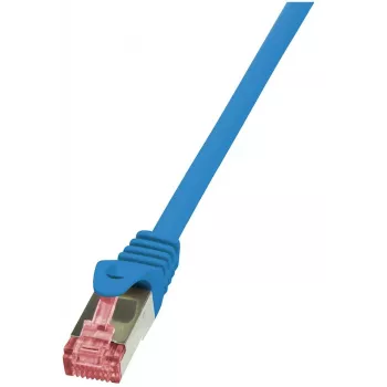 LogiLink PrimeLine Cat.6 S/FTP Patch Cable, RJ45, Blue, 1.5m