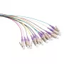 LogiLink LC OM4 šviesolaidžio pigtail rinkinys, 12x 2m, 0,9mm, Aqua