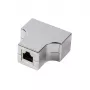 LogiLink T-Adapter tinklo skirstytuvas RJ45 Cat5e 100 Mbps juodas MP0037