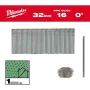 Milwaukee 16 Gauge 25 mm tiesios vinys su plačia galvute, skirtos M18 FN16GS (5000 vnt.)