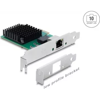 DELOCK PCI Express x1 tinklo plokštė 10 Gigabit LAN 1 x RJ45 RTL8127
