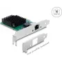 DELOCK PCI Express x1 tinklo plokštė 10 Gigabit LAN 1 x RJ45 RTL8127